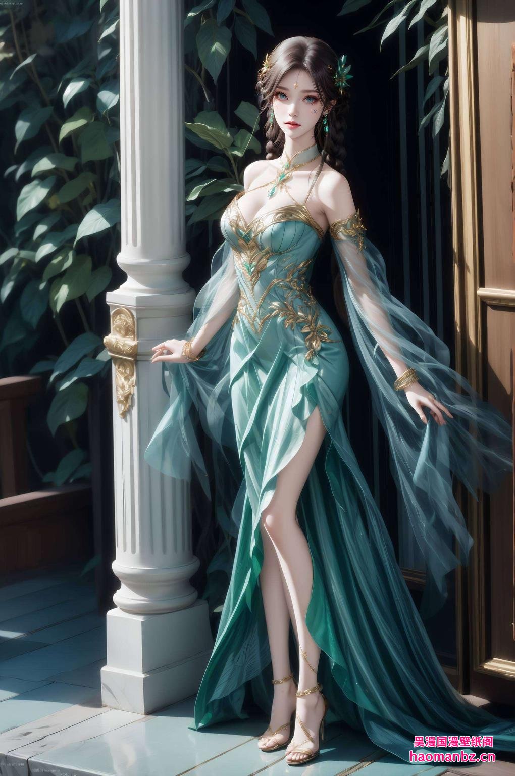 点亮你的视界！萧薰儿的美腿动态壁纸