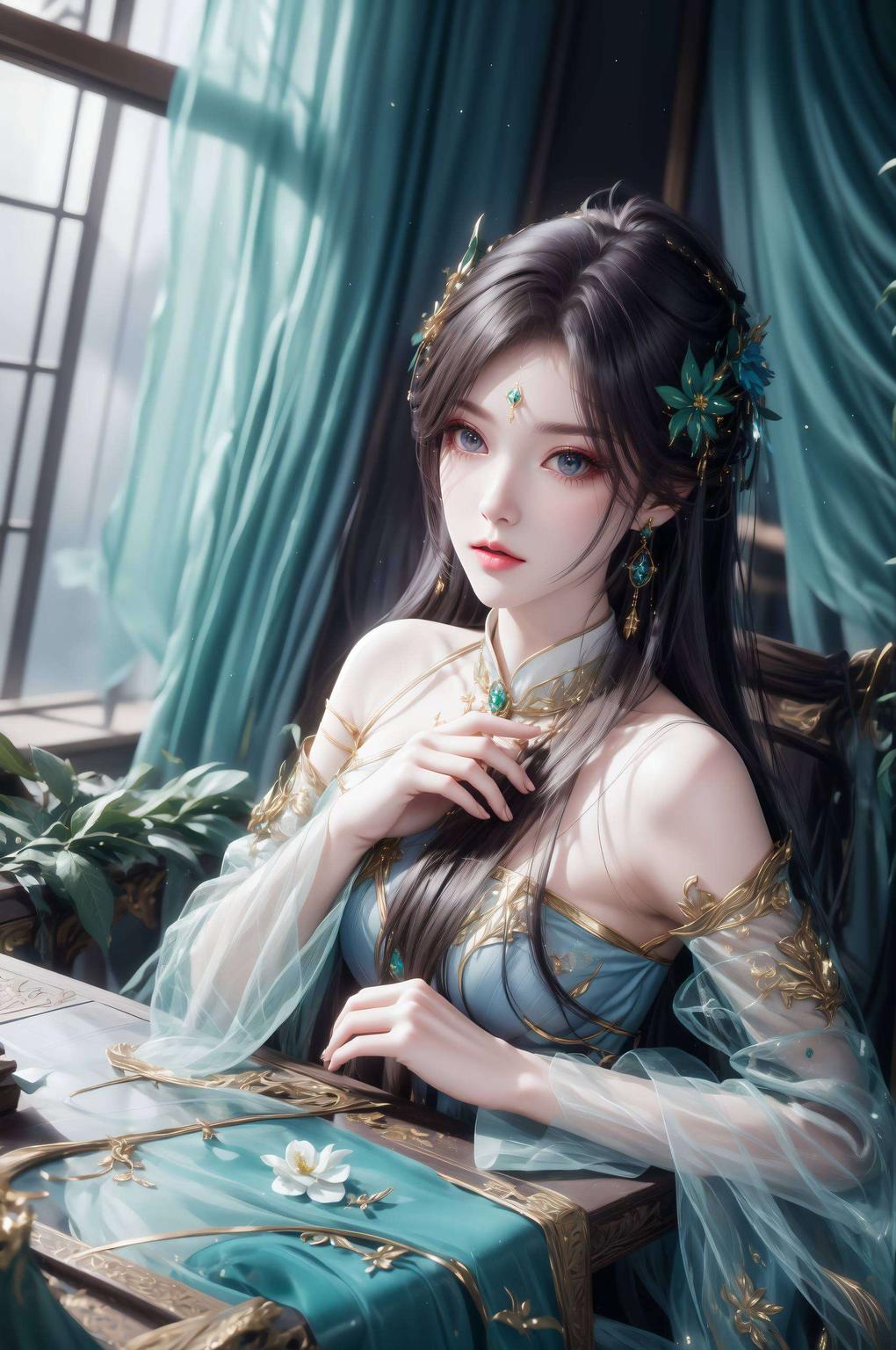 这位超级稀有壁纸中的灵动女神令人陶醉