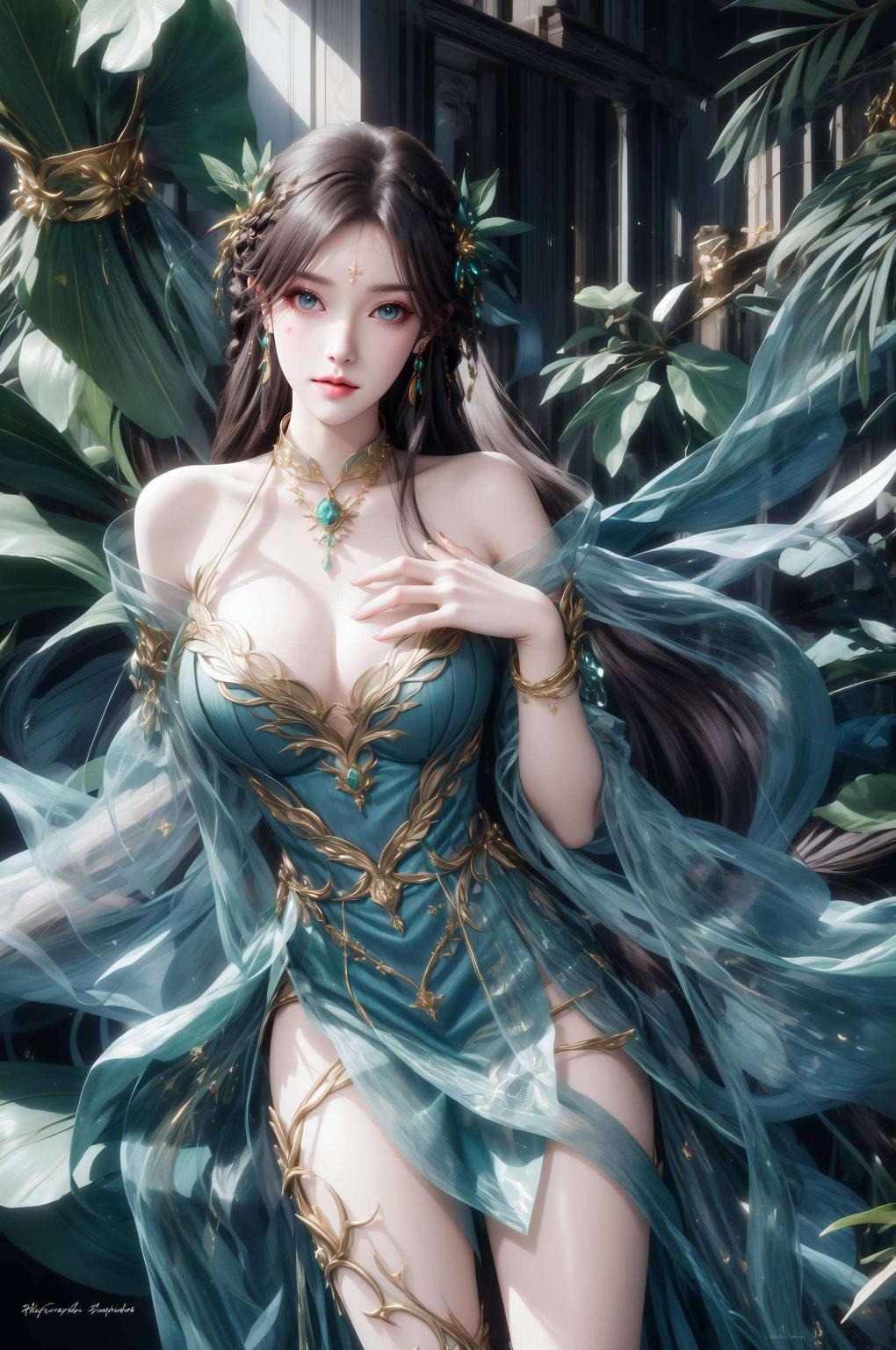 萧薰儿古装壁纸高清简洁风