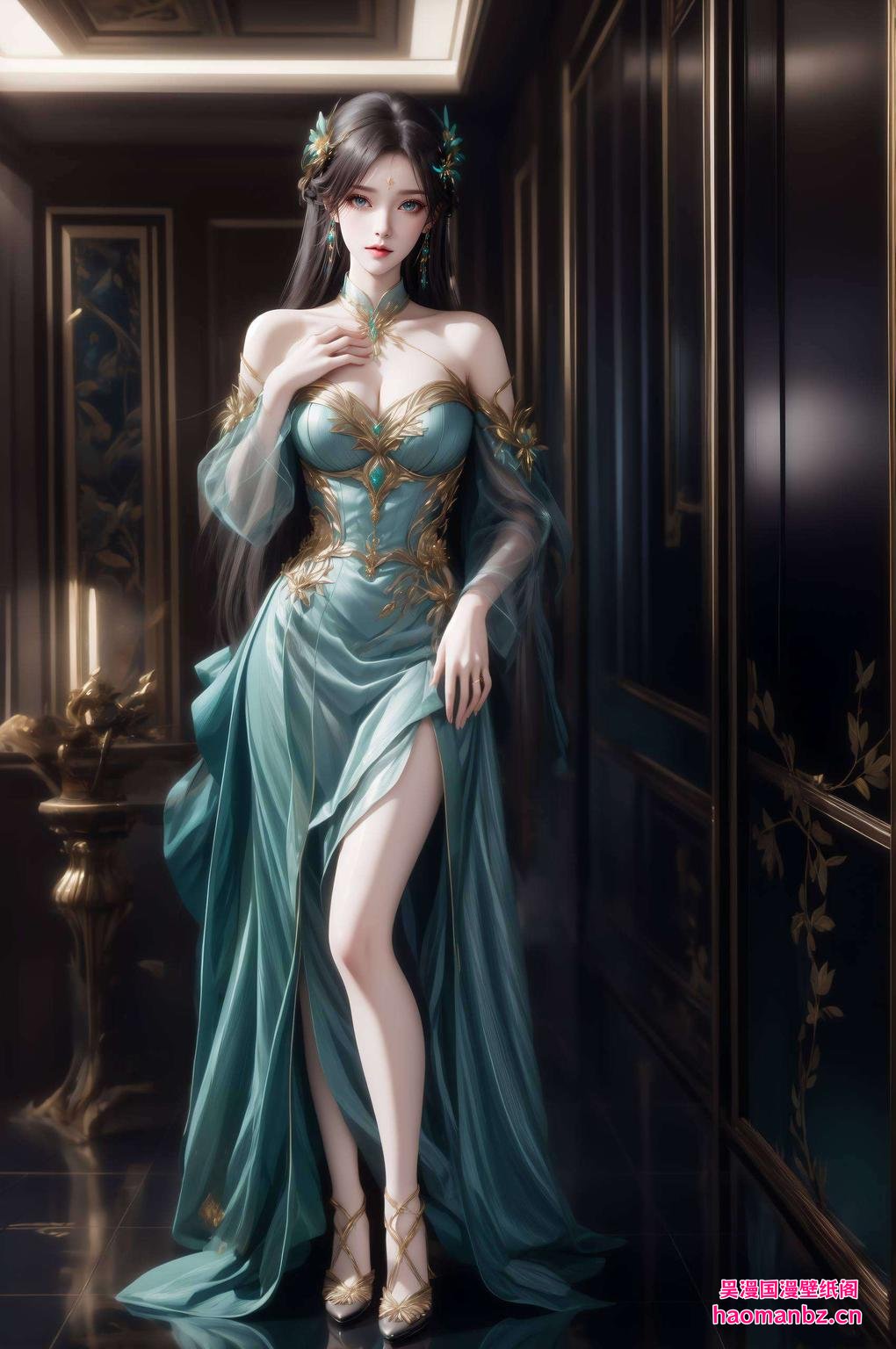 唯美的画风让你的iPhone壁纸成为一道风景