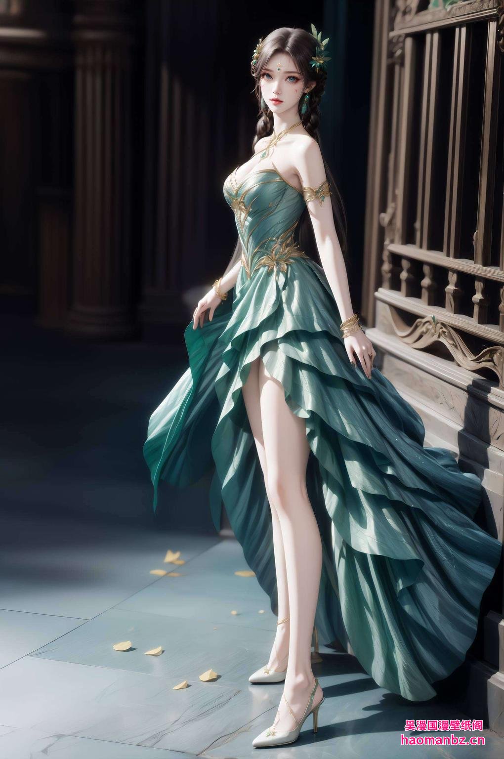 高清黑裙萧薰儿电脑潮图新选择