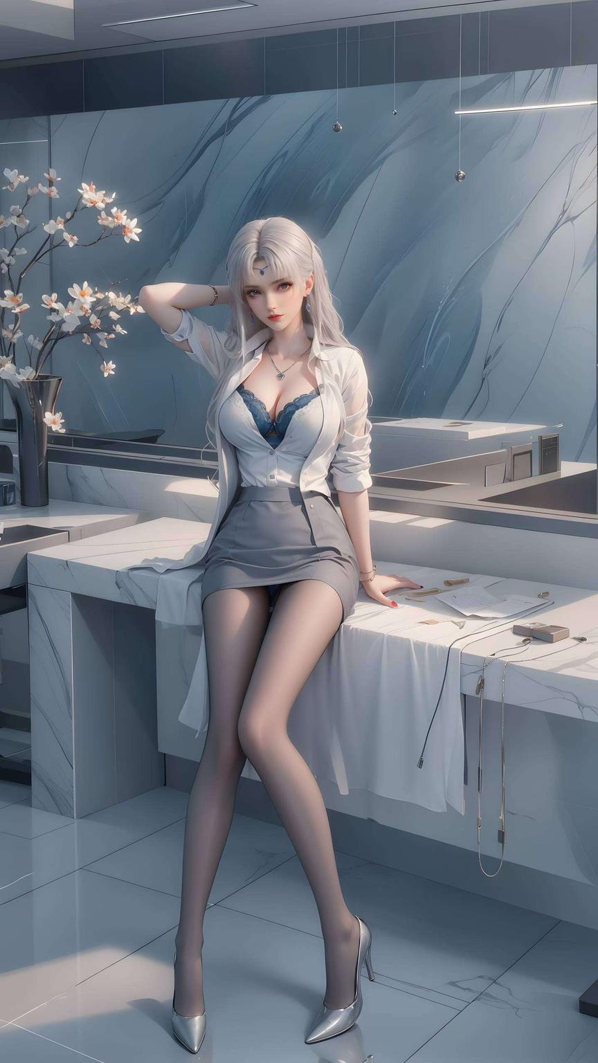 让你的电脑桌面瞬间化身仙境细腻笔触勾勒仙气