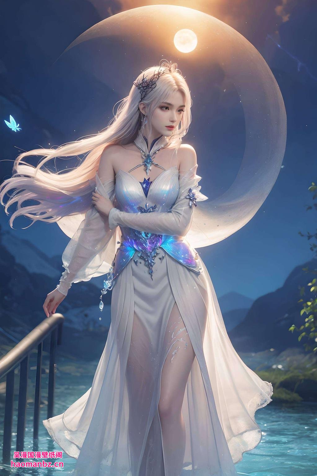 绿色植物与清新的色调