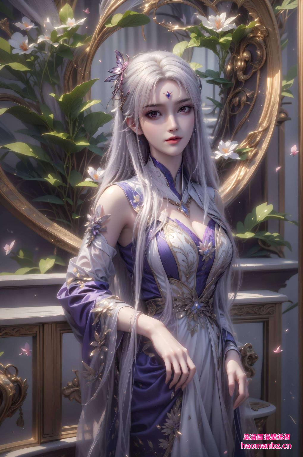 专为Win10打造简洁又美观！🌟 这里有AI壁纸小医仙的漫画动态