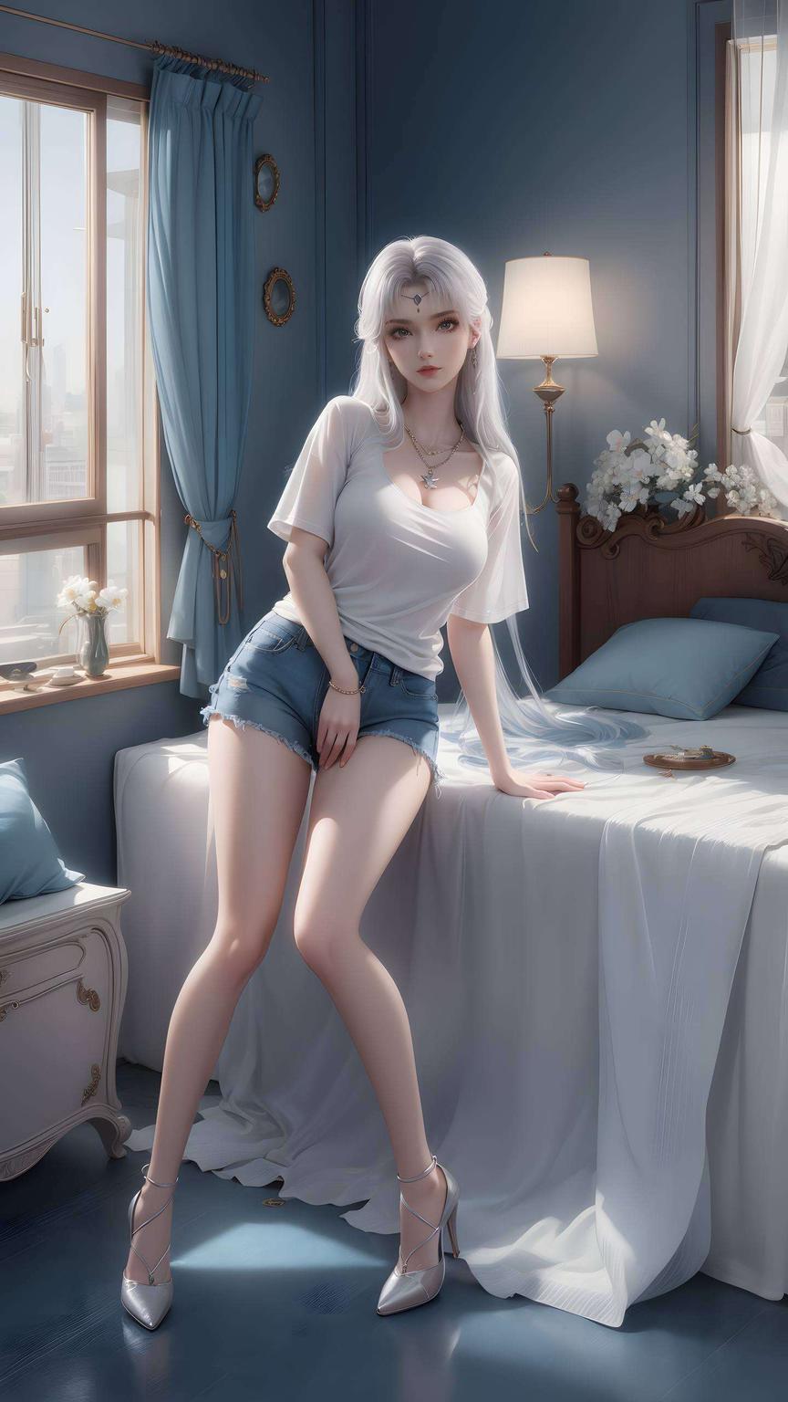 轻松一换一抹静谧的蓝