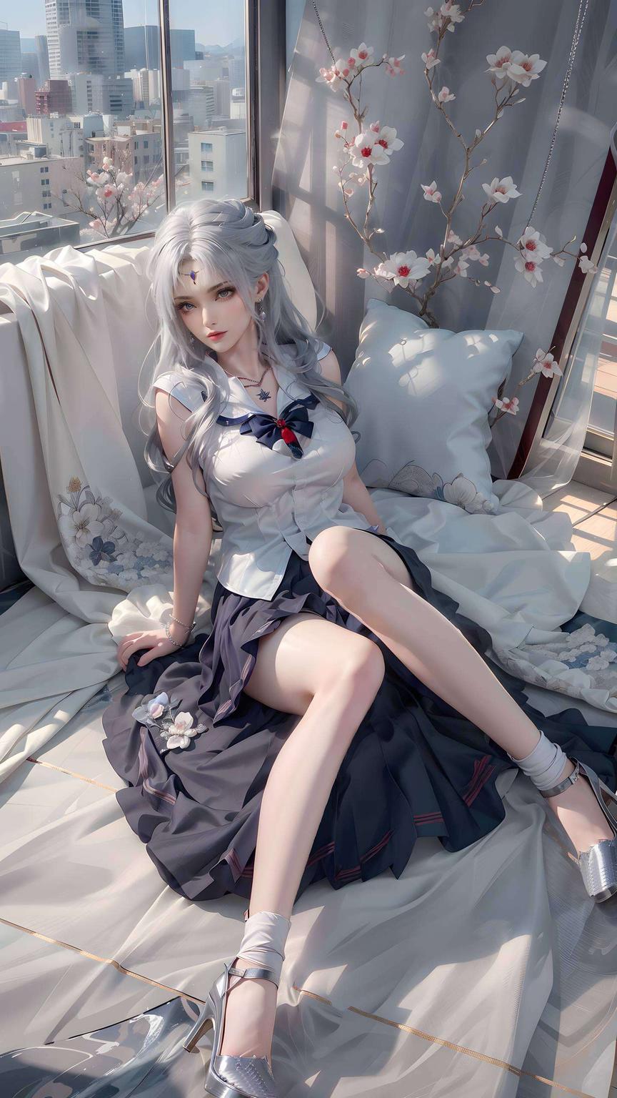 高清画质苹果Ins风满满！小医仙正面照高清壁纸