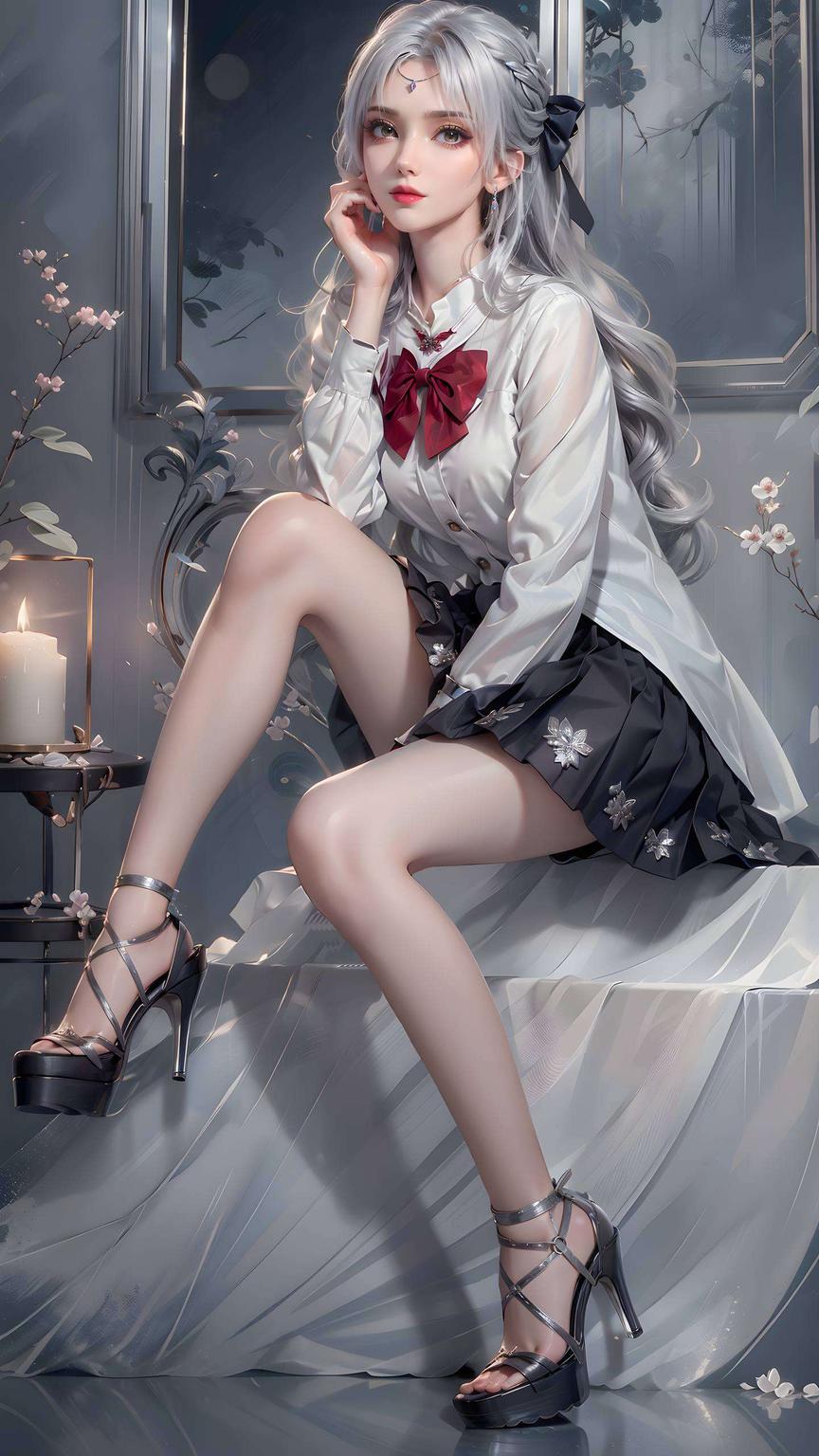 清新的画风小医仙温婉如水的眼神