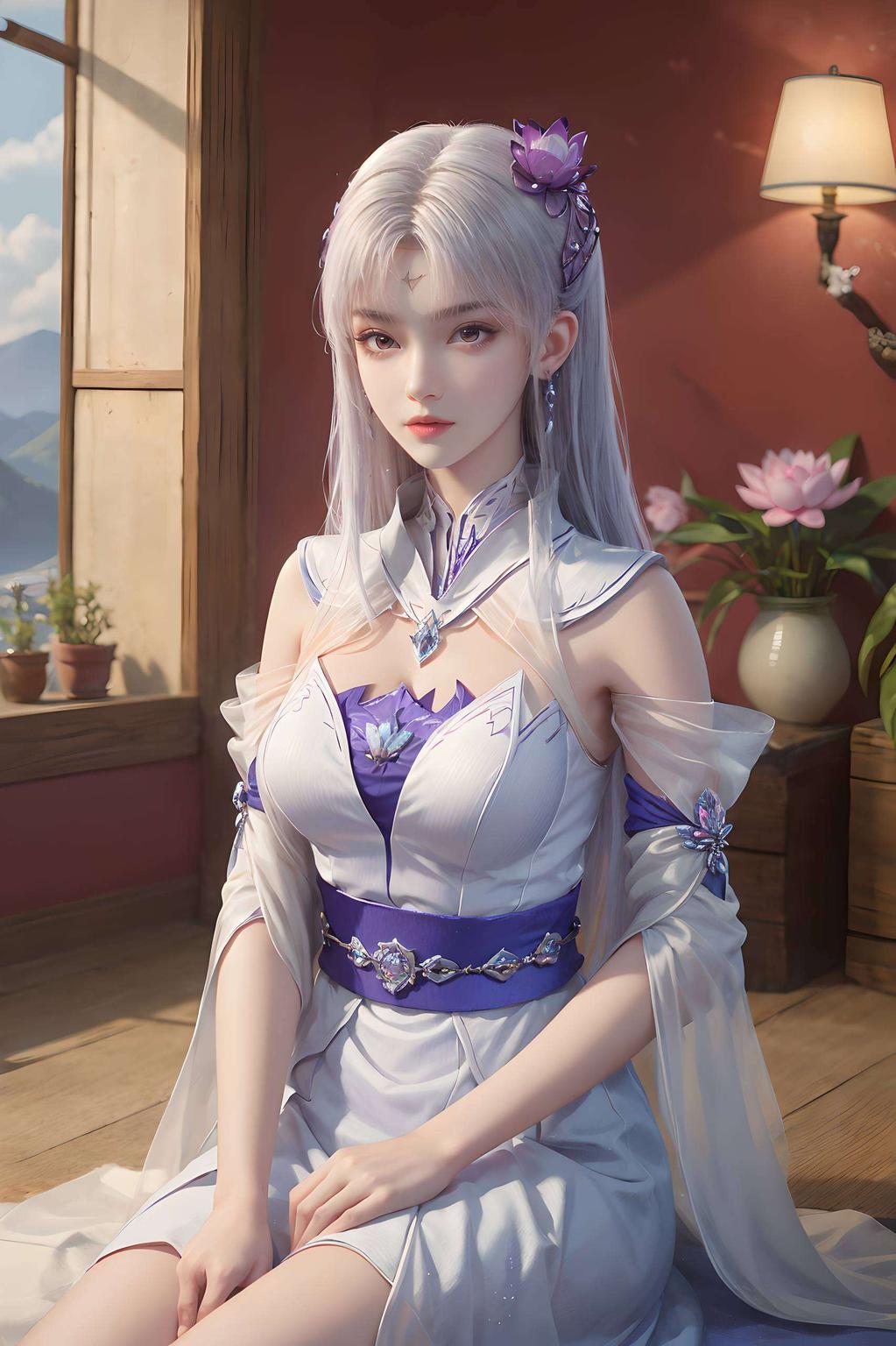 小医仙高清壁纸来啦！独特仙气让你的手机瞬间变身仙境！#仙侠风必备#