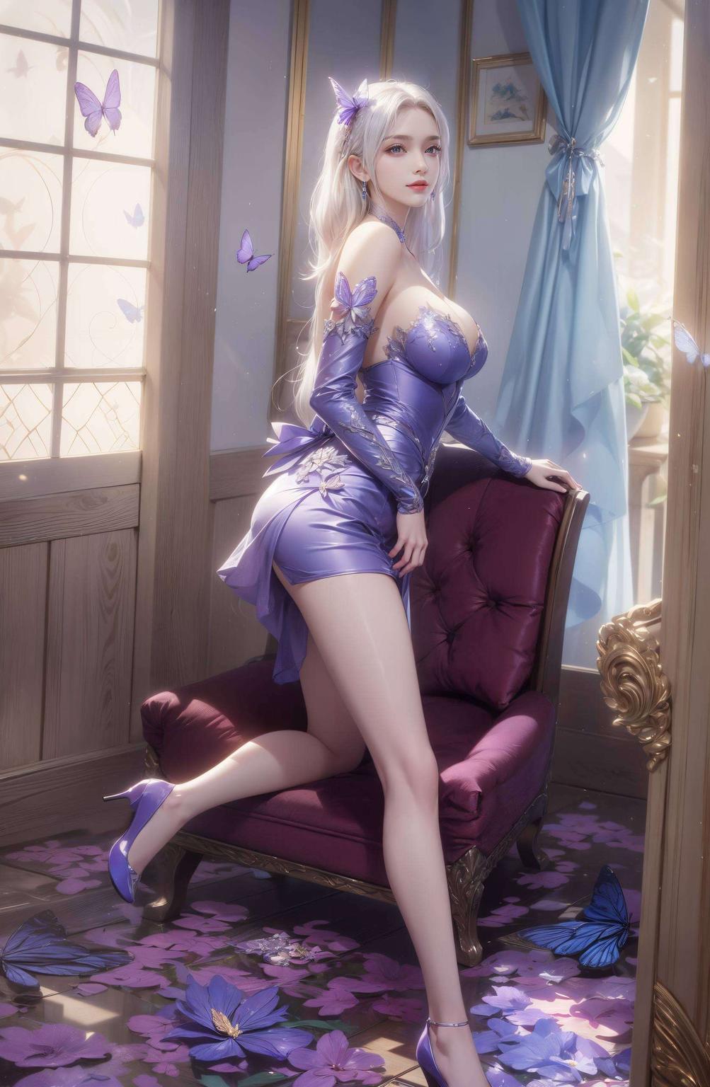 苹果ins风小医仙高清壁纸挂件