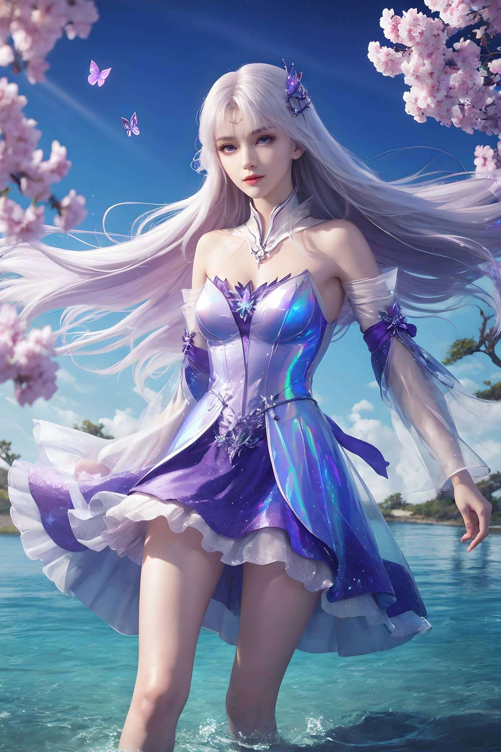 将国漫女神小医仙的美丽形象变得愈发迷人高清图片