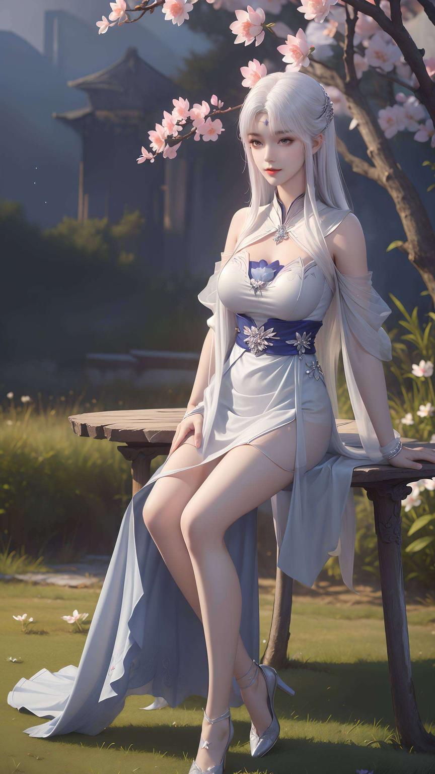 高清画质绿色植物与温柔色调搭配