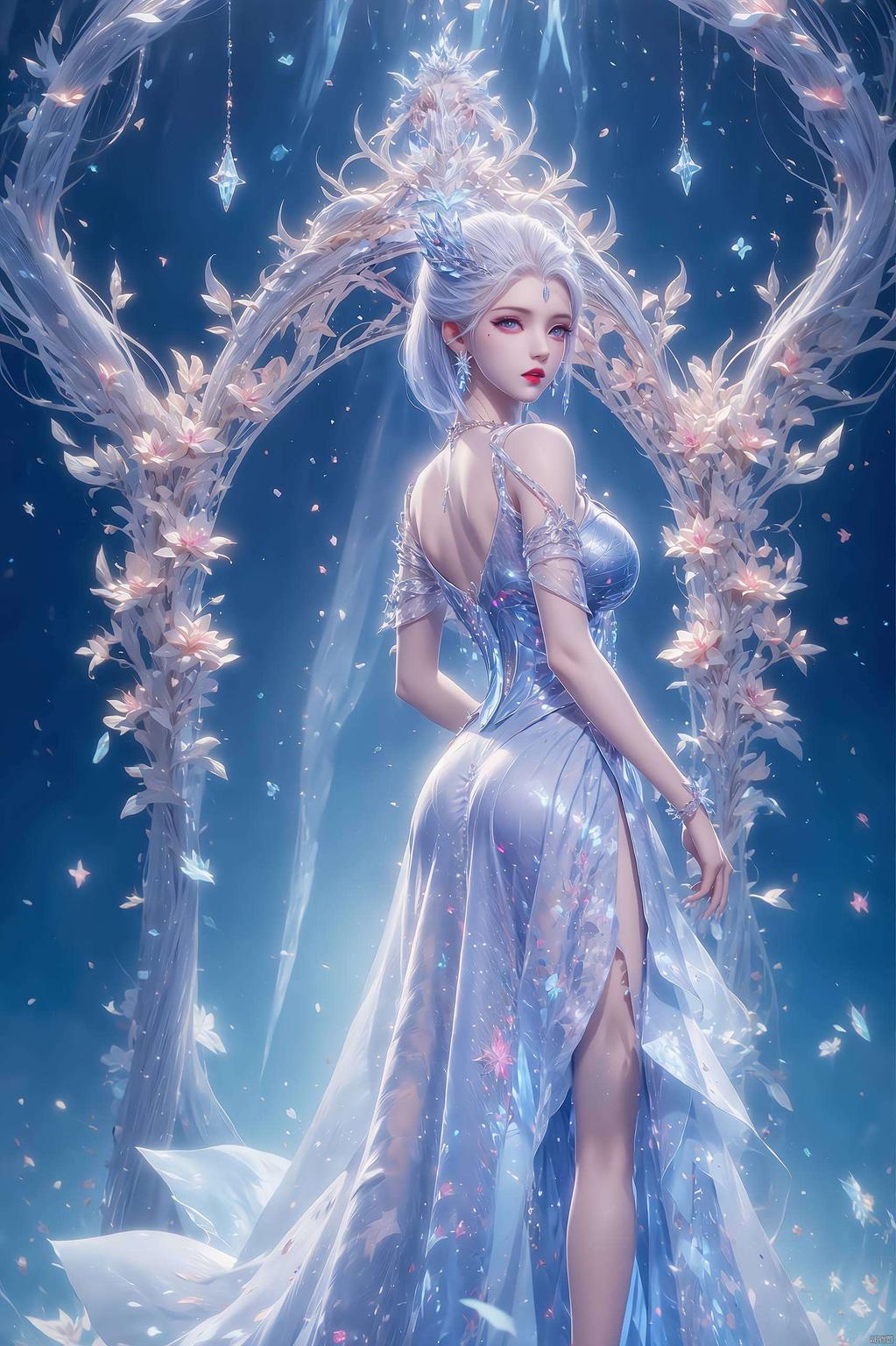 雪女锁屏壁纸来啦！绝世唐门迷们快来收下这份可爱头像福利