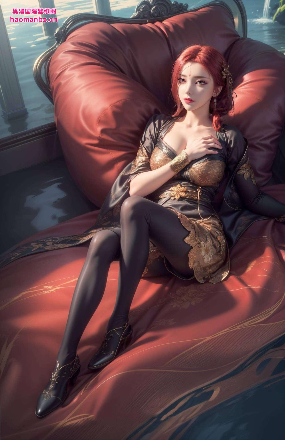 点亮iPhone桌面雅妃全身壁纸