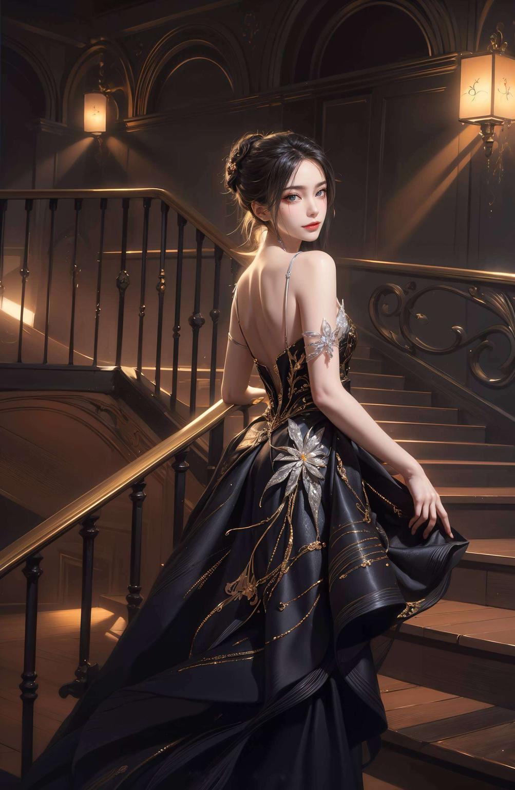 画面浪漫至极！壁纸质感细腻焰灵姬与韩非深情对吻