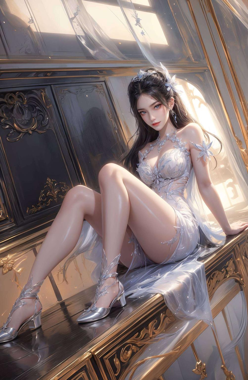 古风韵味各位！今天给大家带来一款超美的焰灵姬面纱壁纸