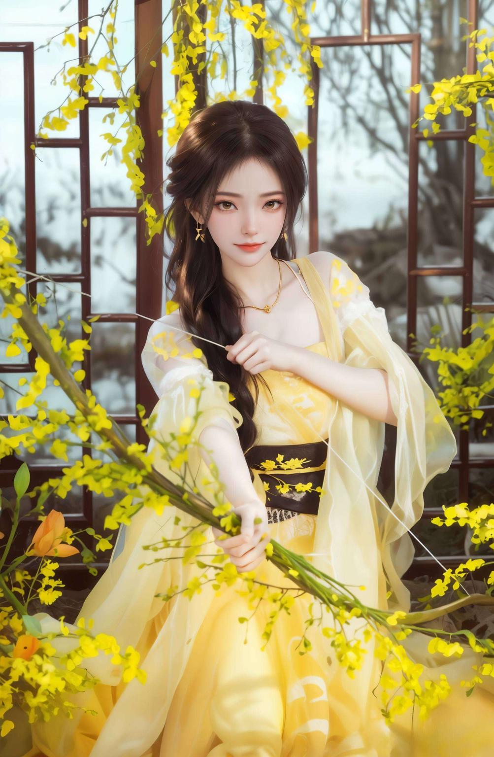 姚曦的侧脸4K超清壁纸