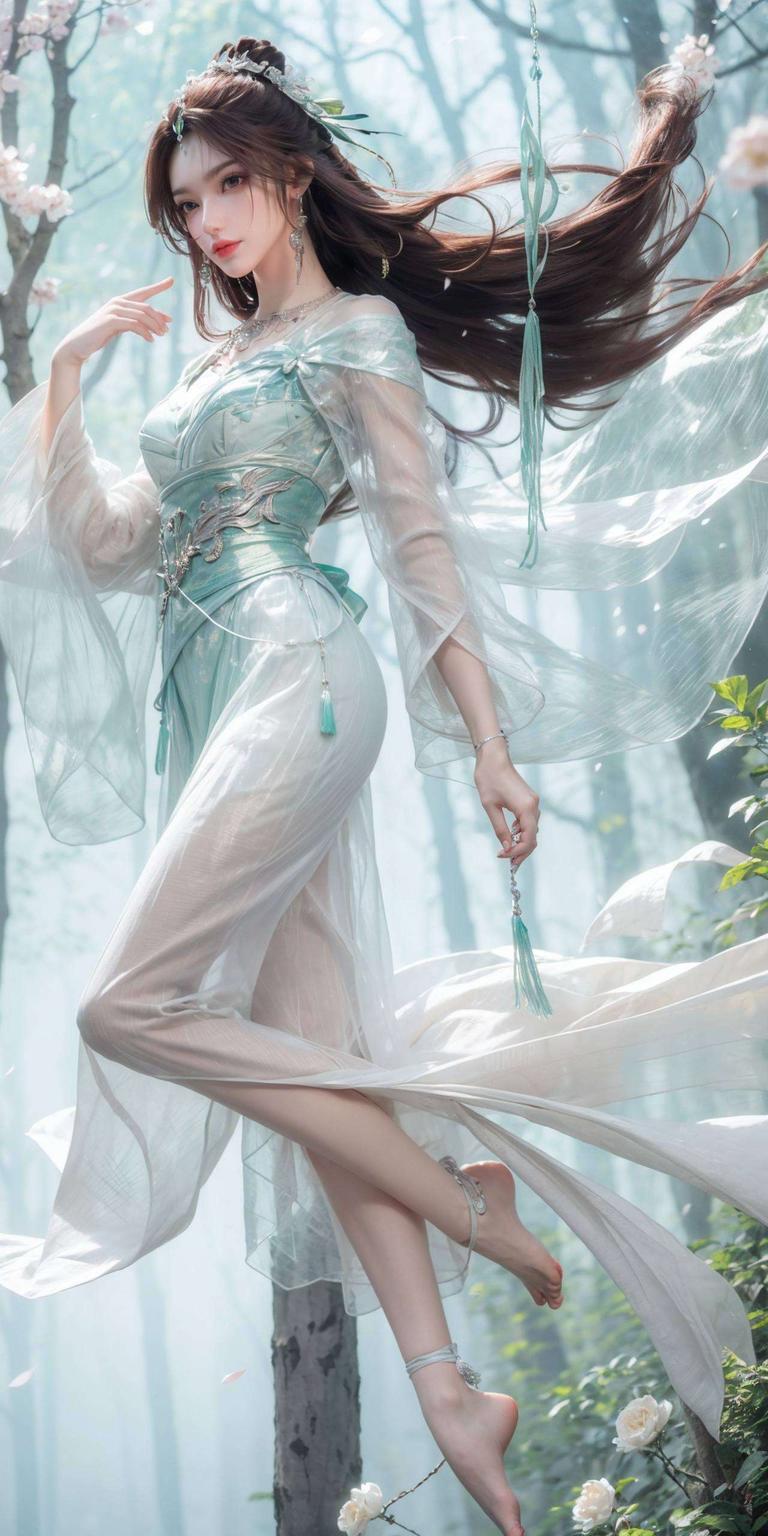 宛如画中行这款超还原的iPhone动画壁纸