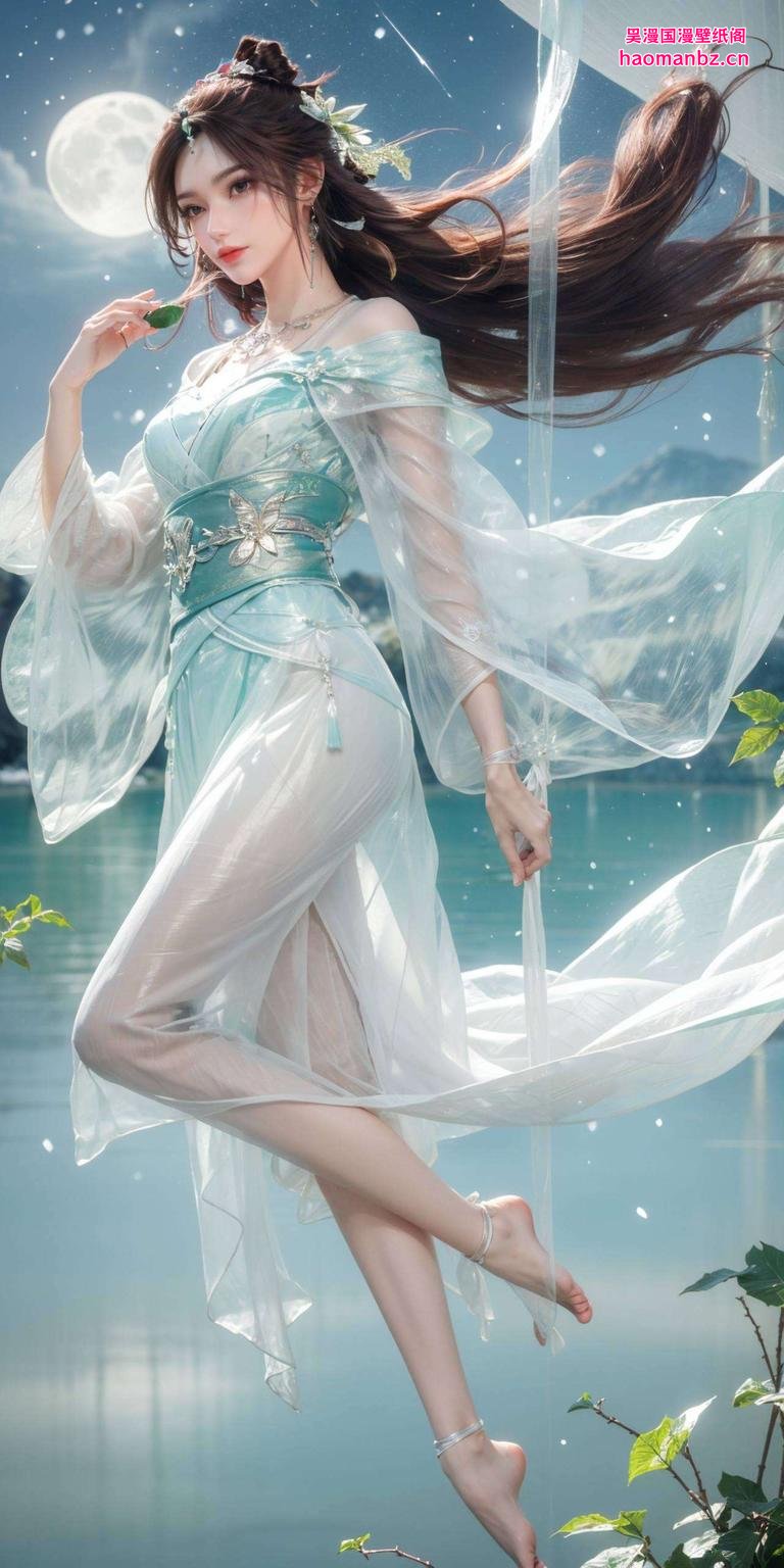 绝对让你的手机瞬间变身潮图！看这飘逸的仙裙简直让人心动！