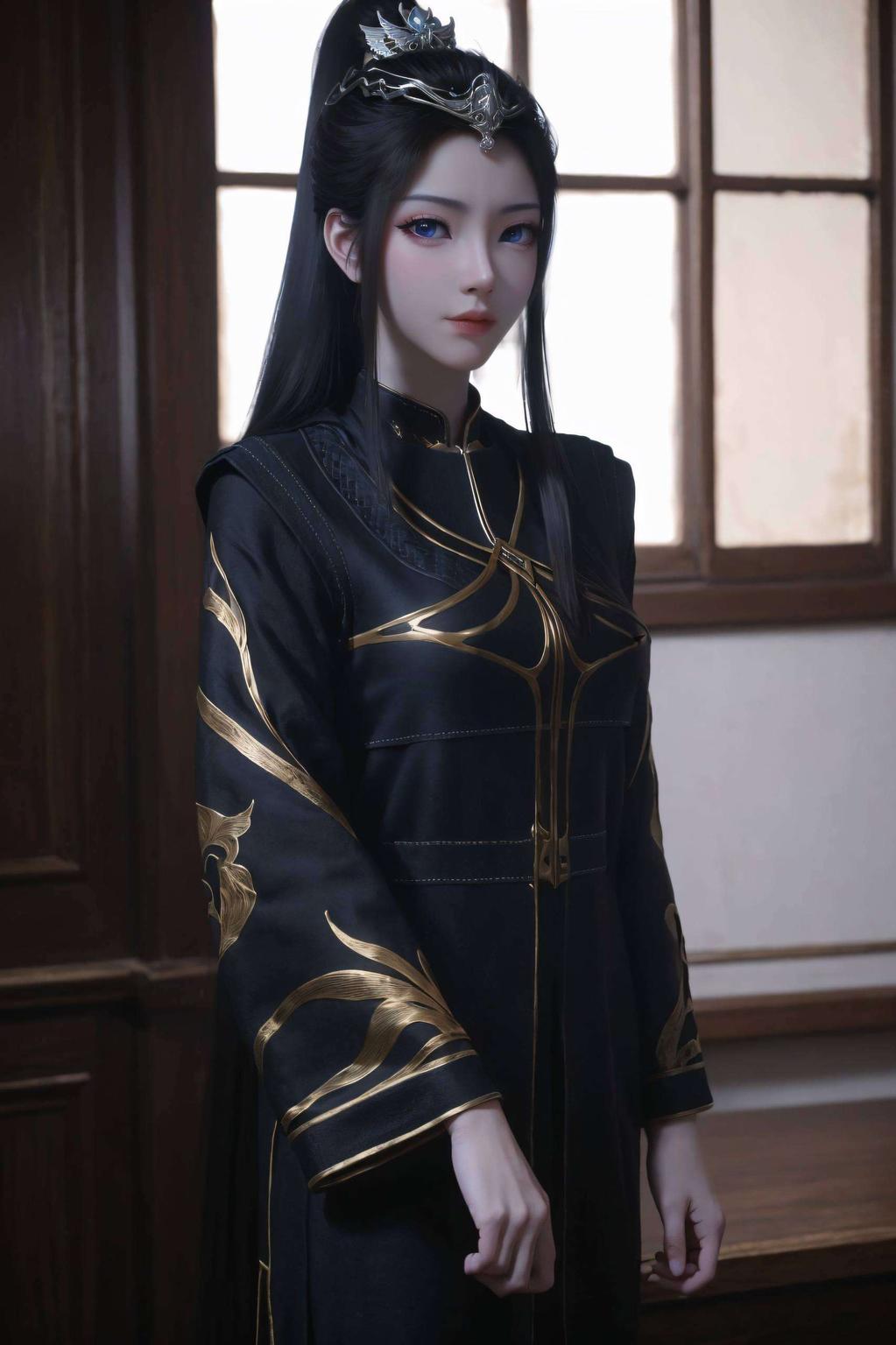 细节满分今天给大家带来一款超美的AI国漫女神武瑶高清壁纸！高清画质