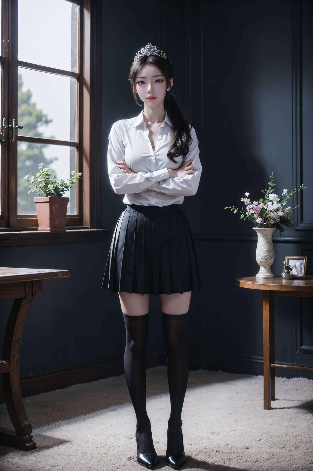 来看看这款夕瑶的动漫壁纸！淡雅的色调这款壁纸