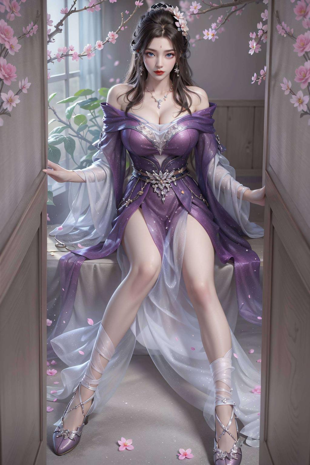 清辉漫洒美得让人心醉神迷