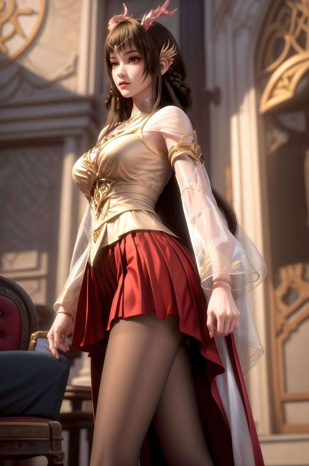 雪中漫步完美像素