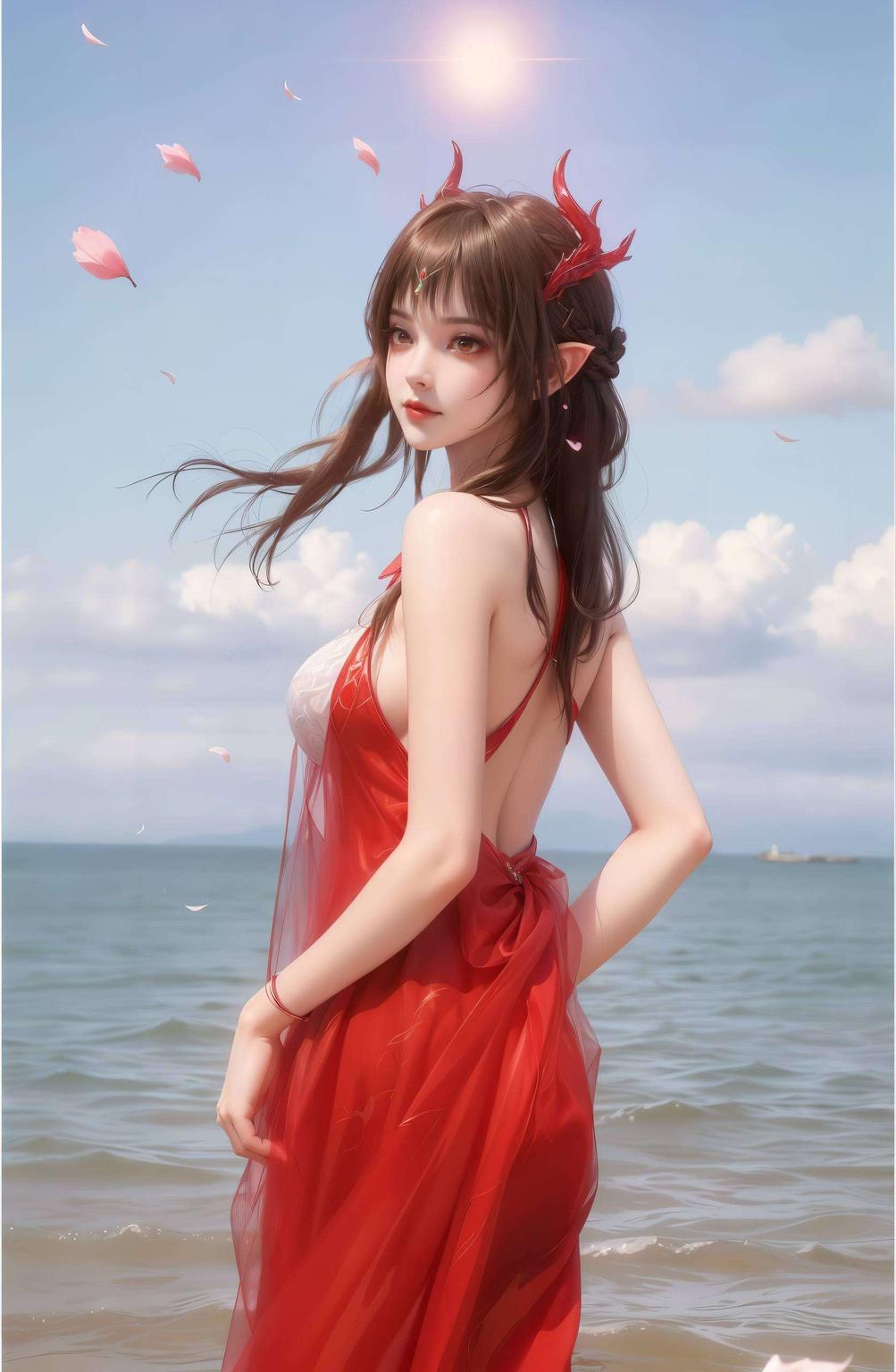 仿佛随时准备出鞘斩敌英姿飒爽