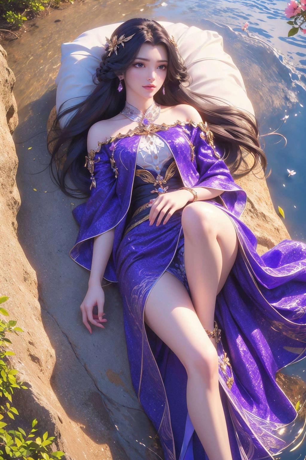 搭配iPad粉色的温柔云曦被石昊抱起的瞬间