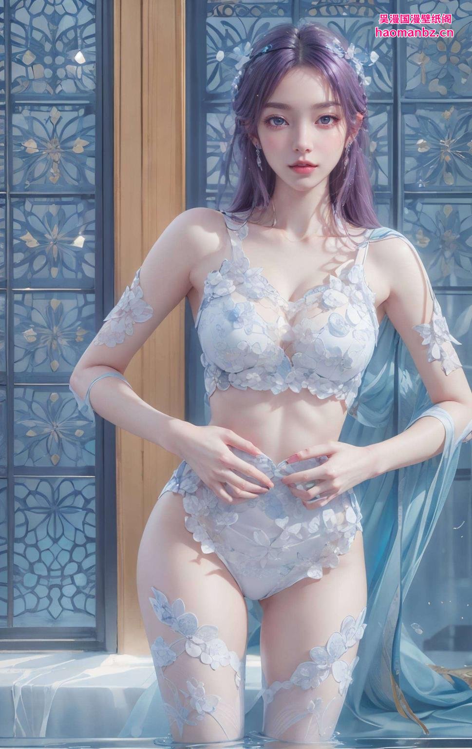 让你的手机瞬间变身古风美人！”高清细腻