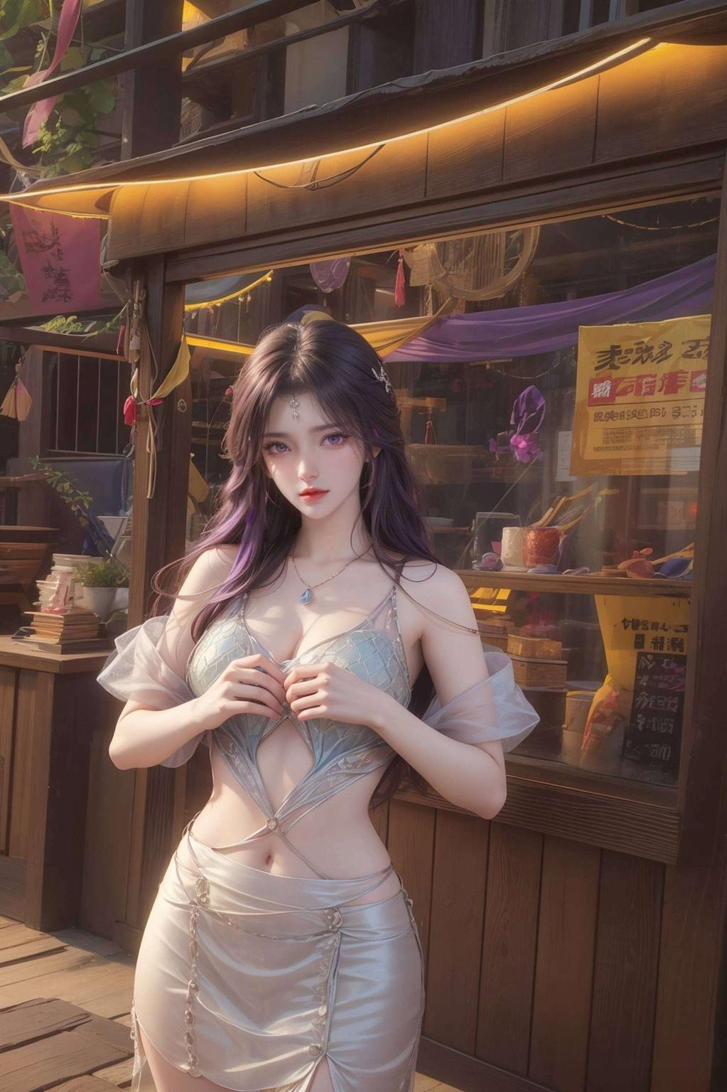 这期的精选免费壁纸秀带来的是完美世界中的壁纸云曦单人