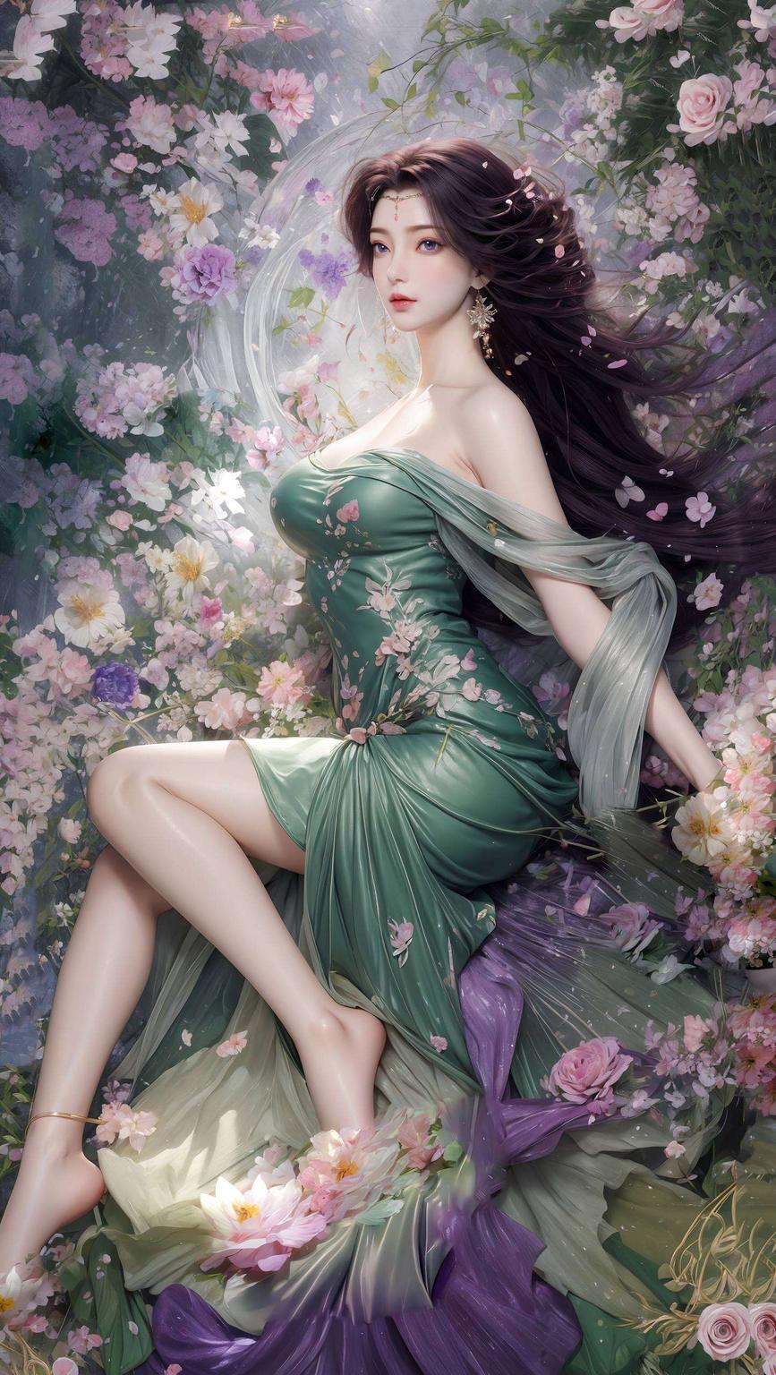 则以国漫经典角色为灵感而这幅平板动画壁纸