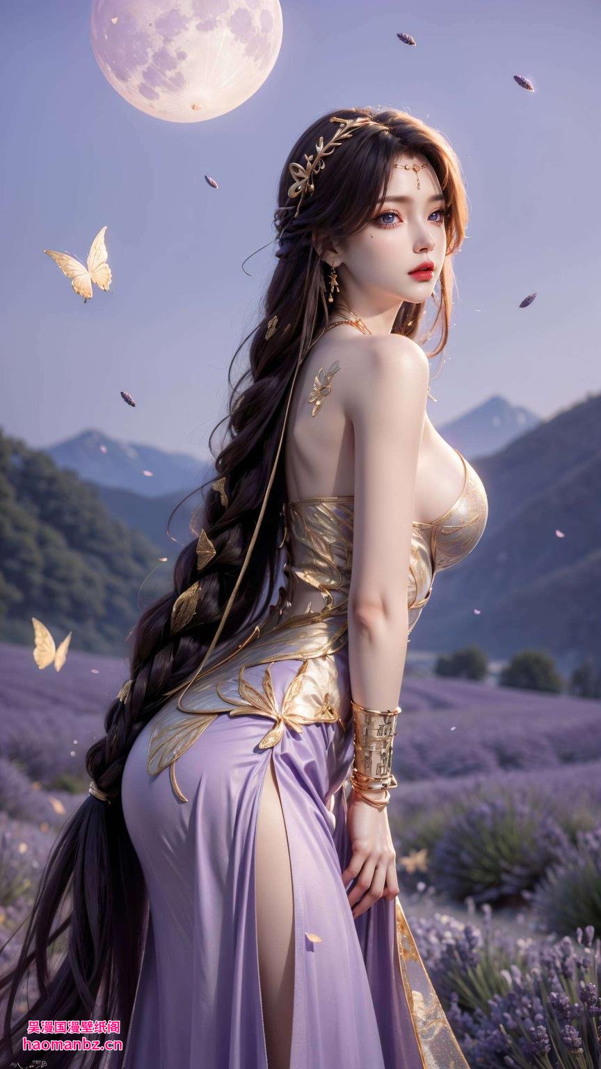 壁纸新宠！云曦舞姿极简风格