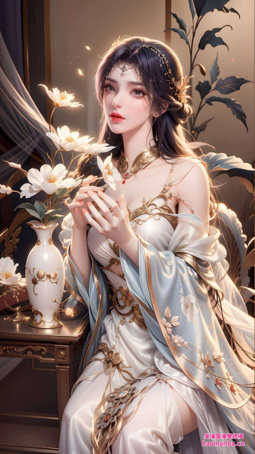 云曦高清壁纸流畅线条