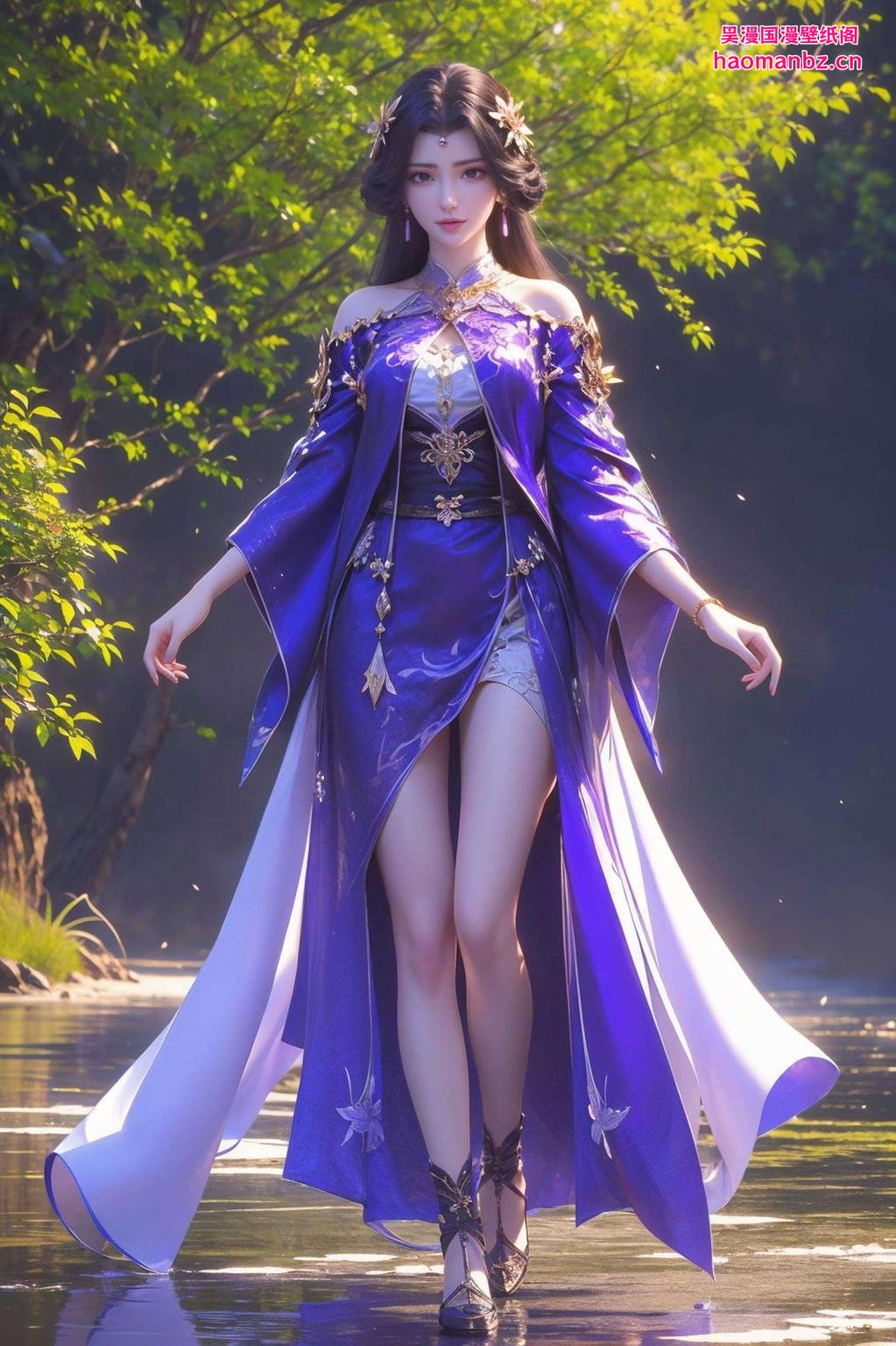 云曦易容壁纸将带你穿越国漫的绚丽世界