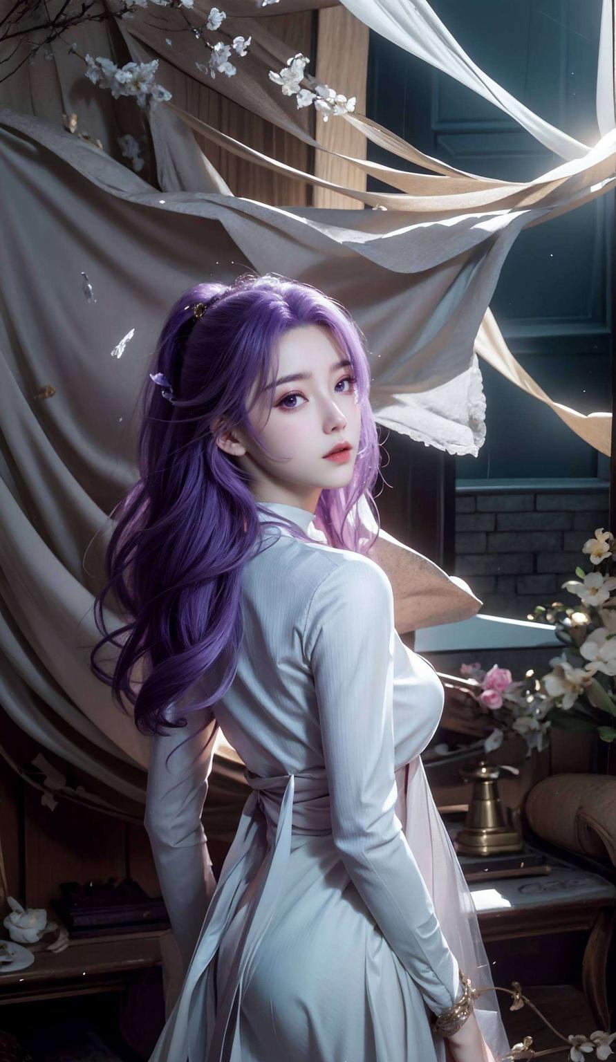 绿色清新云霄赤脚漫步