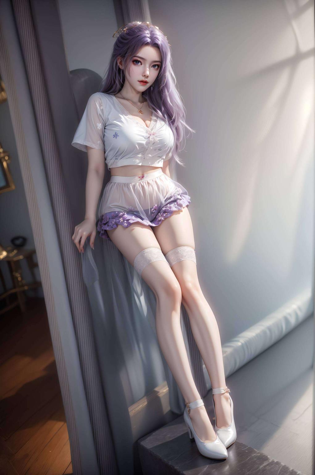 甜美中带着酷炫粉色梦幻