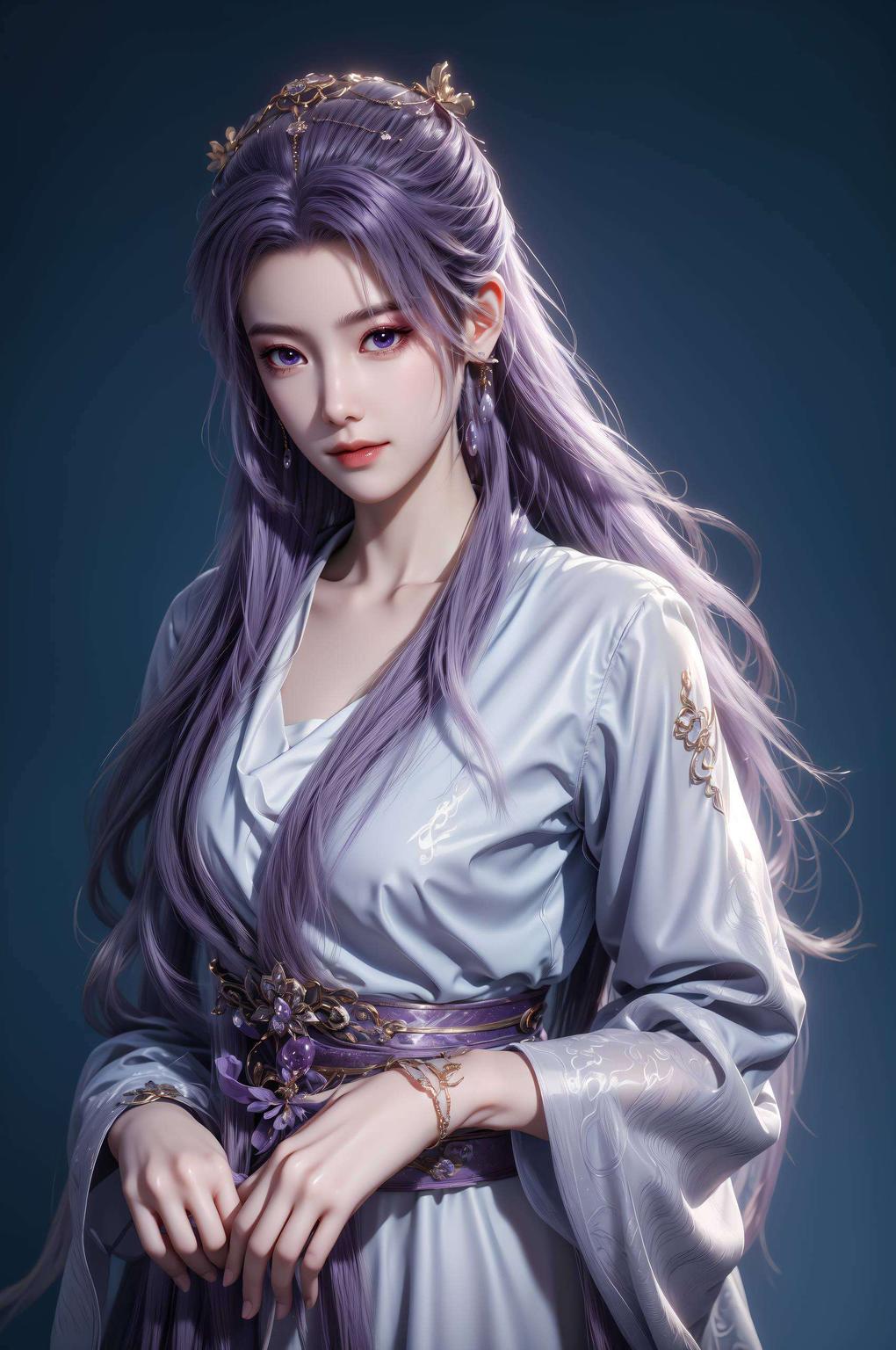 给大家带来一位动漫界的颜值担当——师兄啊师兄云霄的正脸壁纸！高清清晰让你的手机桌面瞬间变身动漫男神风采展示窗口