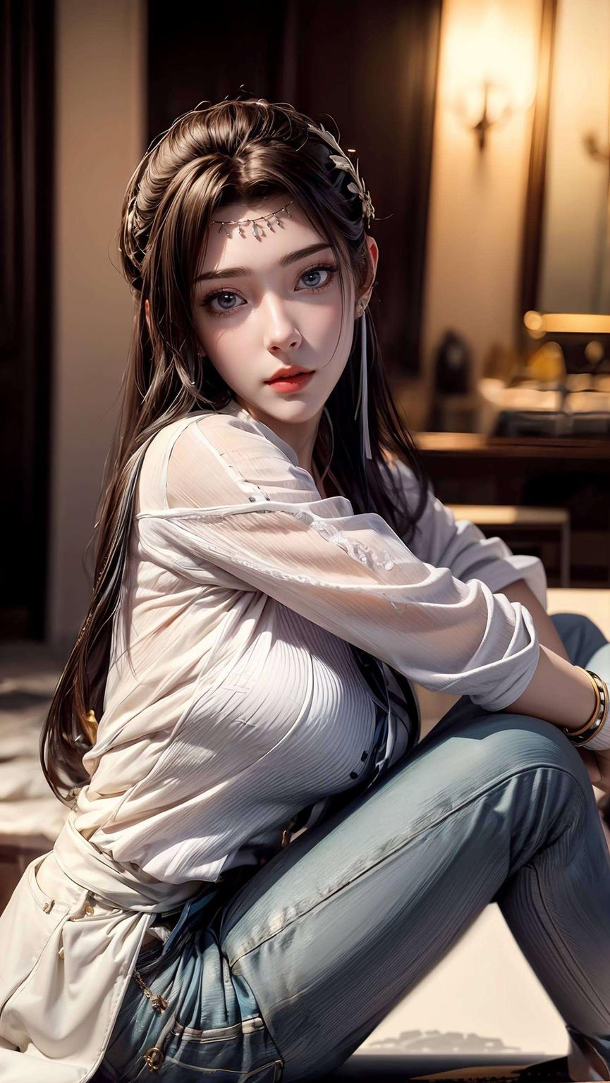 神秘优雅今天给大家带来一组超美的云韵黑面纱高清壁纸