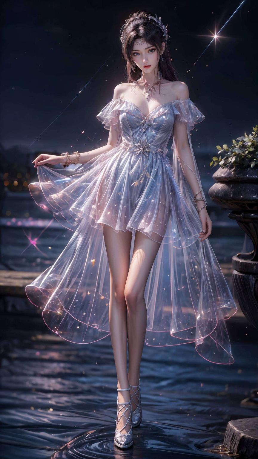 萧炎云韵同框高清极简