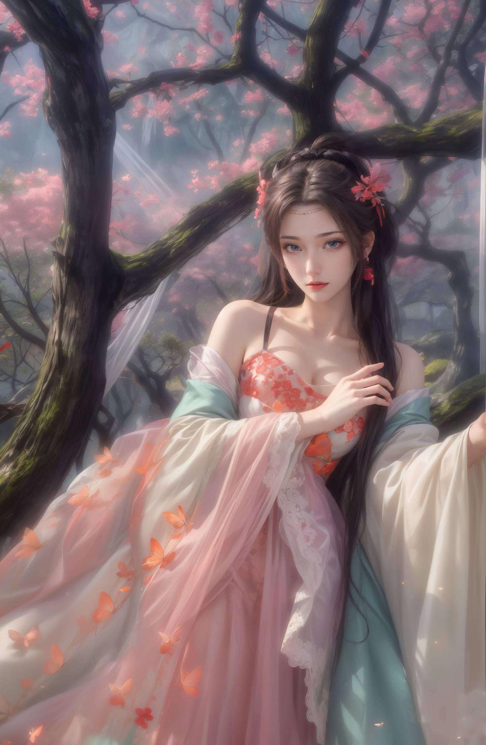 这苹果壁纸绝了！细致入微还原斗破苍穹番外里的云韵古典美与科技感的完美融合