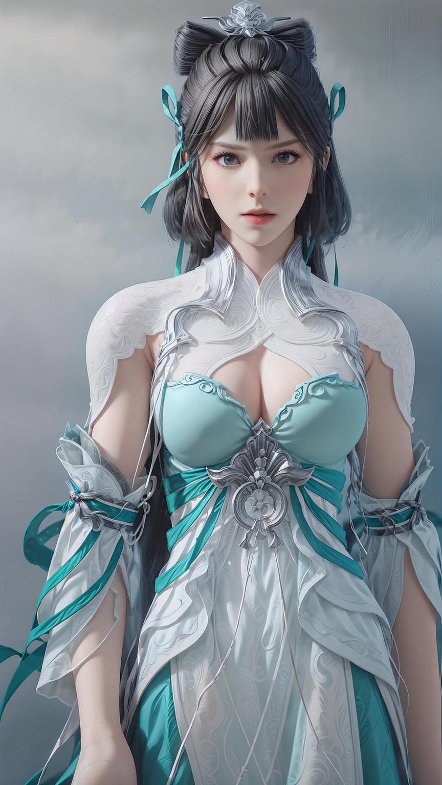 大家好！今天给大家带来一款超美的国漫女神雨紫陌的炫彩护眼壁纸让你的Win10桌面瞬间焕发光彩！瞧