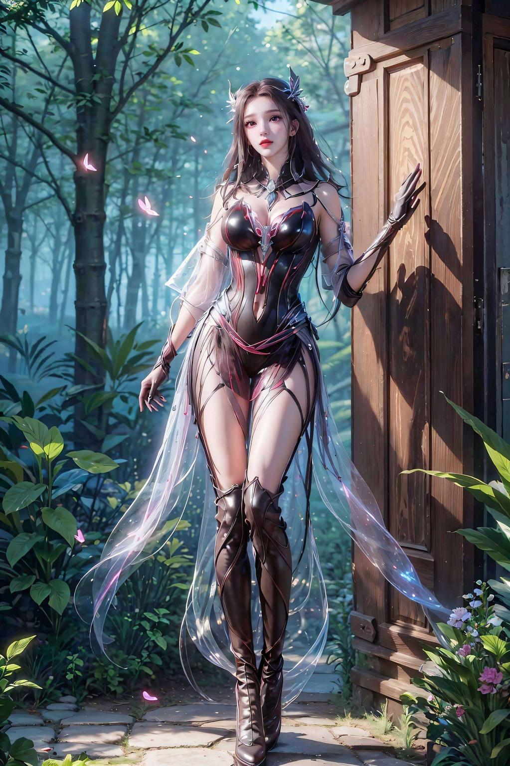 小舞、朱竹清、宁荣荣清新甜美