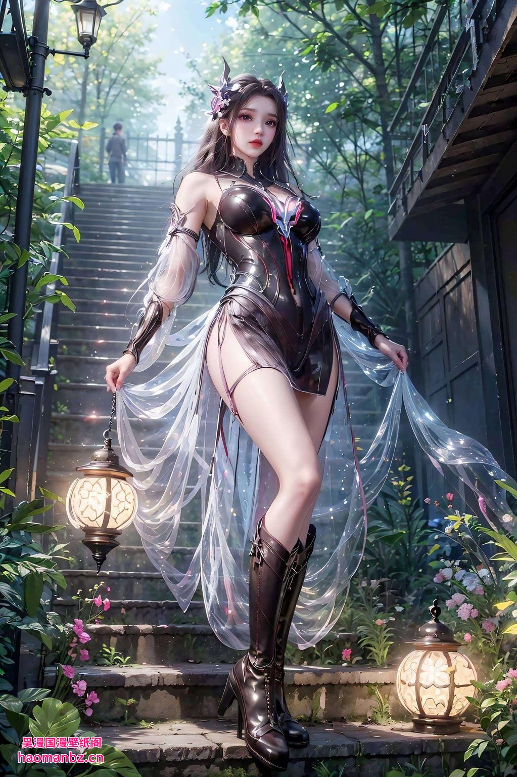 史莱克朱竹清壁纸映像