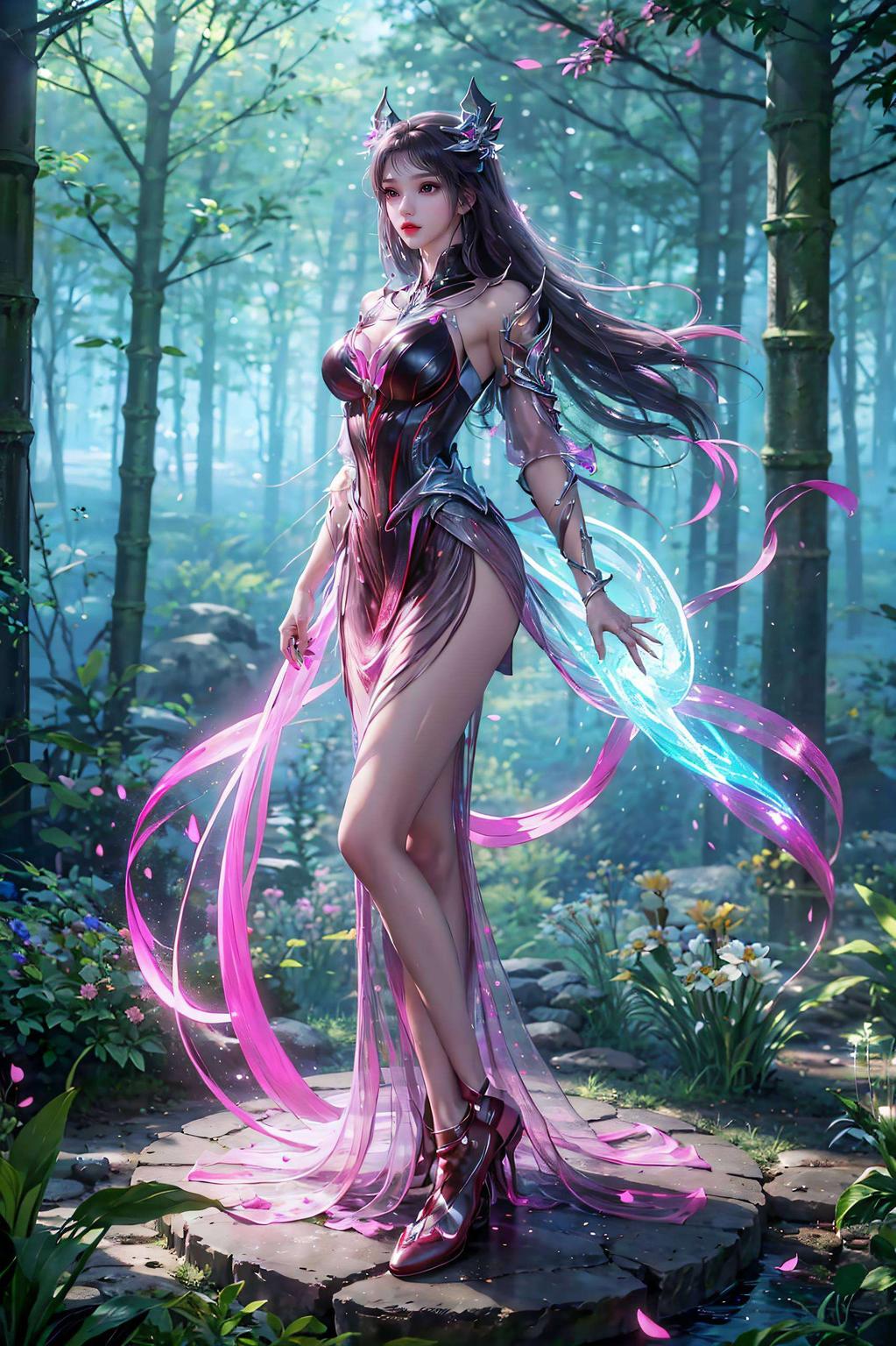 高清古风壁纸🎨✨ #国漫美学# #AI壁纸# 画面细腻